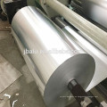 China un lado brillante 8011 papel de aluminio flexible para el envase